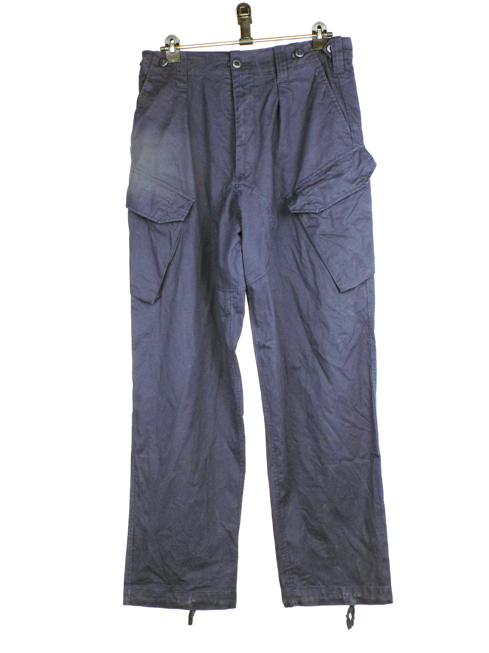 British Royal Navy Dark Blue Combat Trousers - Five pocket - Grade