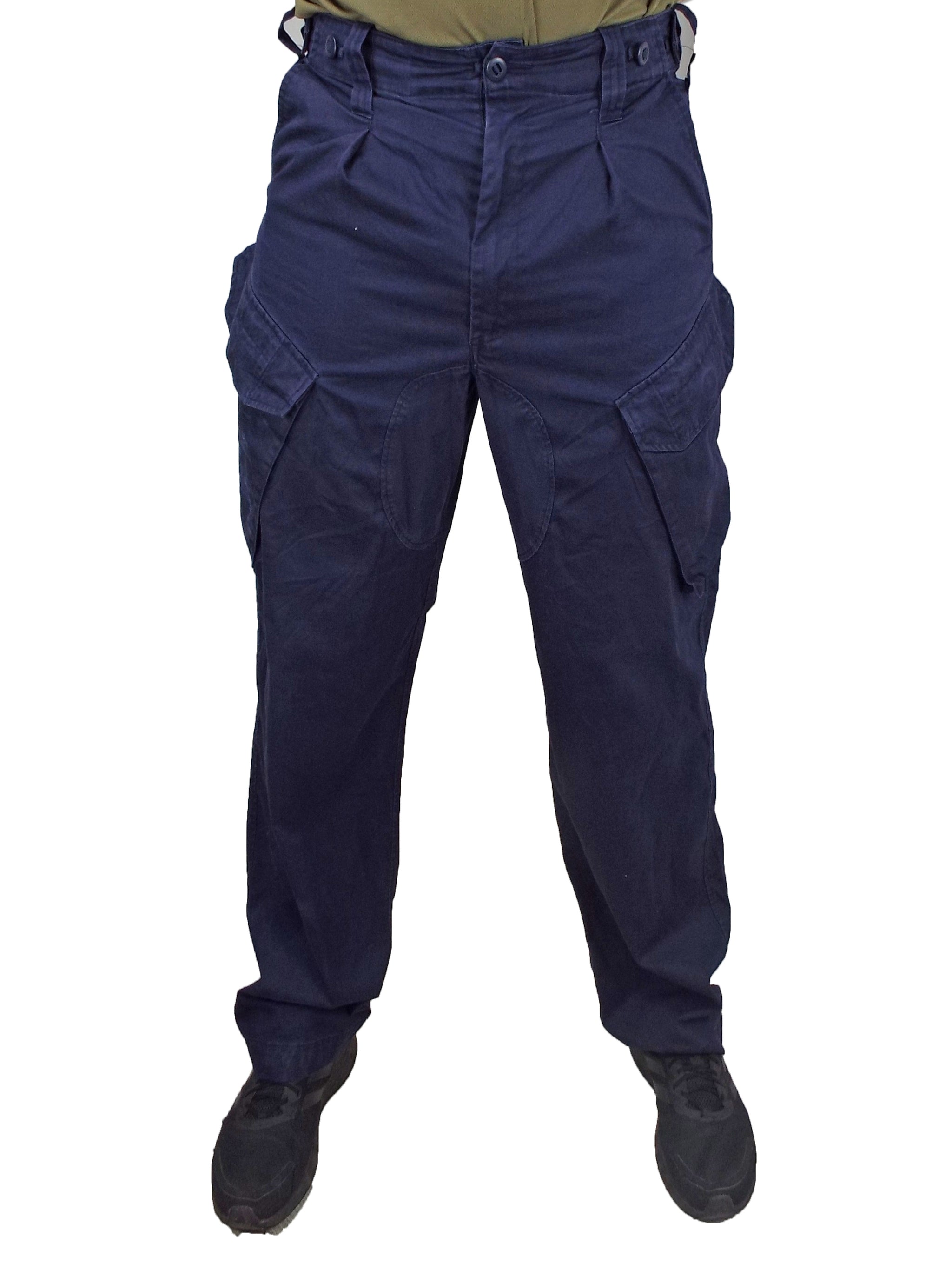 British Royal Navy Dark Blue Combat Trousers - Five pocket 