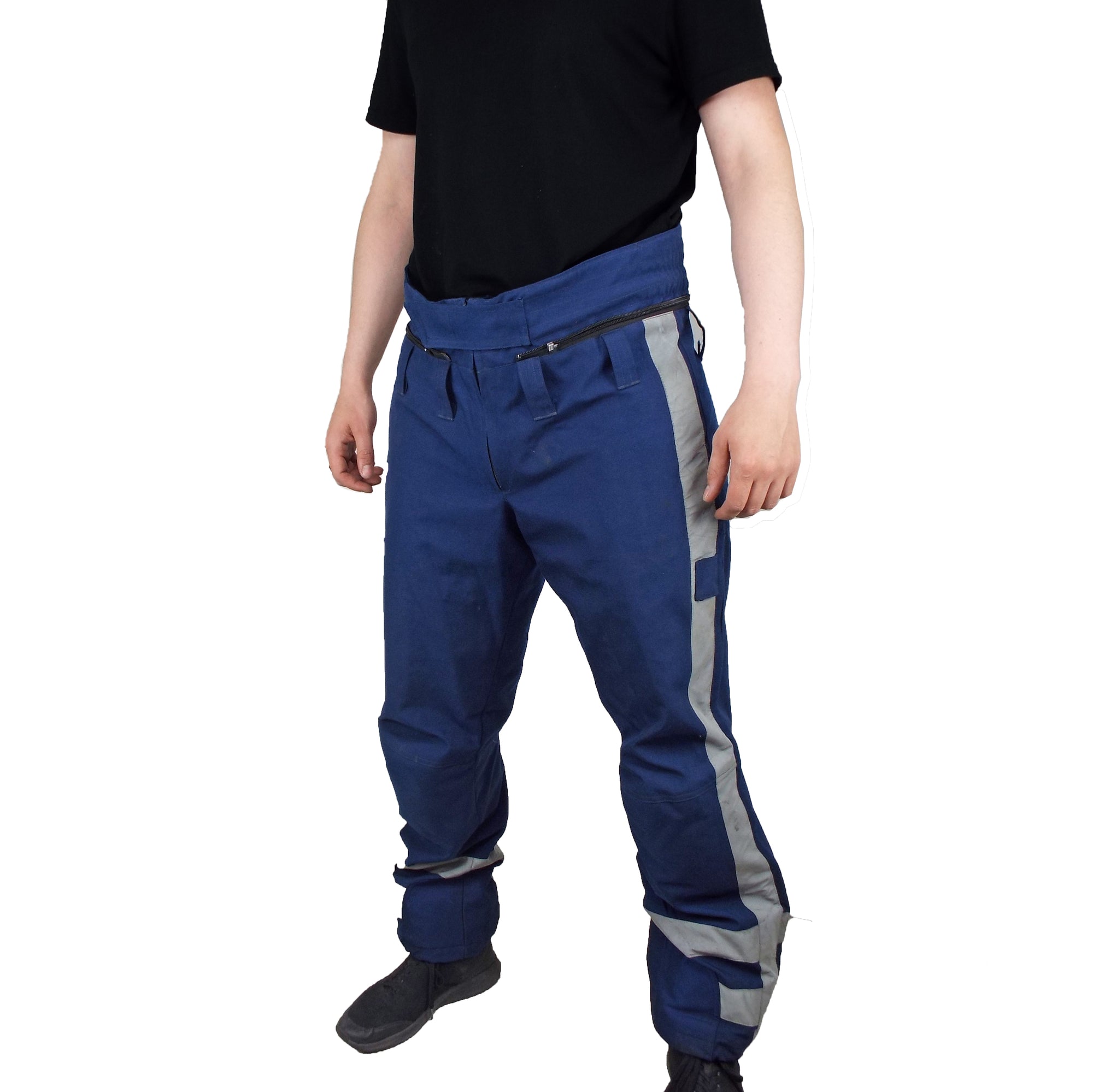 Dutch Military - Blue Motorcycle Trousers - Grade 1