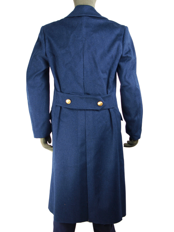 Italian Air Force navy blue wool greatcoat - Super Grade - Forces ...