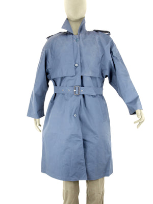 French Military Police Blue Raincoat - Unissued