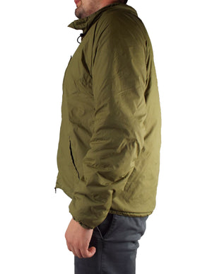 British Army - Soft Insulated Jacket - Olive Green - DISTRESSED RANGE