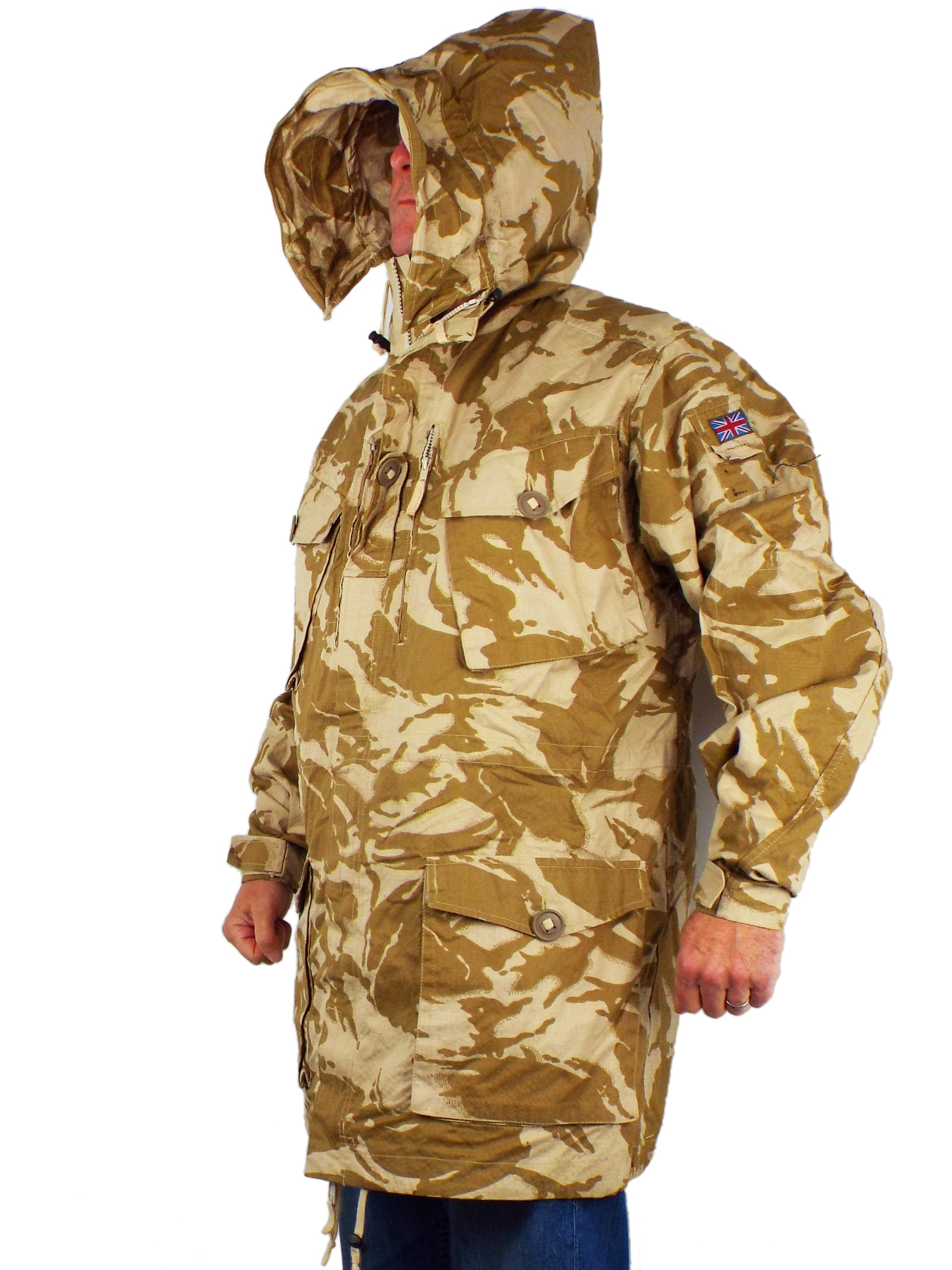 British Army Rip-Stop Windproof Desert Jacket - Grade 1 - Forces