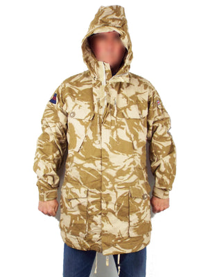 British Army Windproof Desert smock parka - Genuine British military issue - Grade 1
