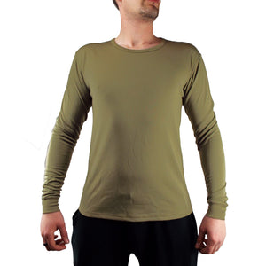 British Army - Long Sleeve Thermal Top - Light Olive - Base layer - Grade 1