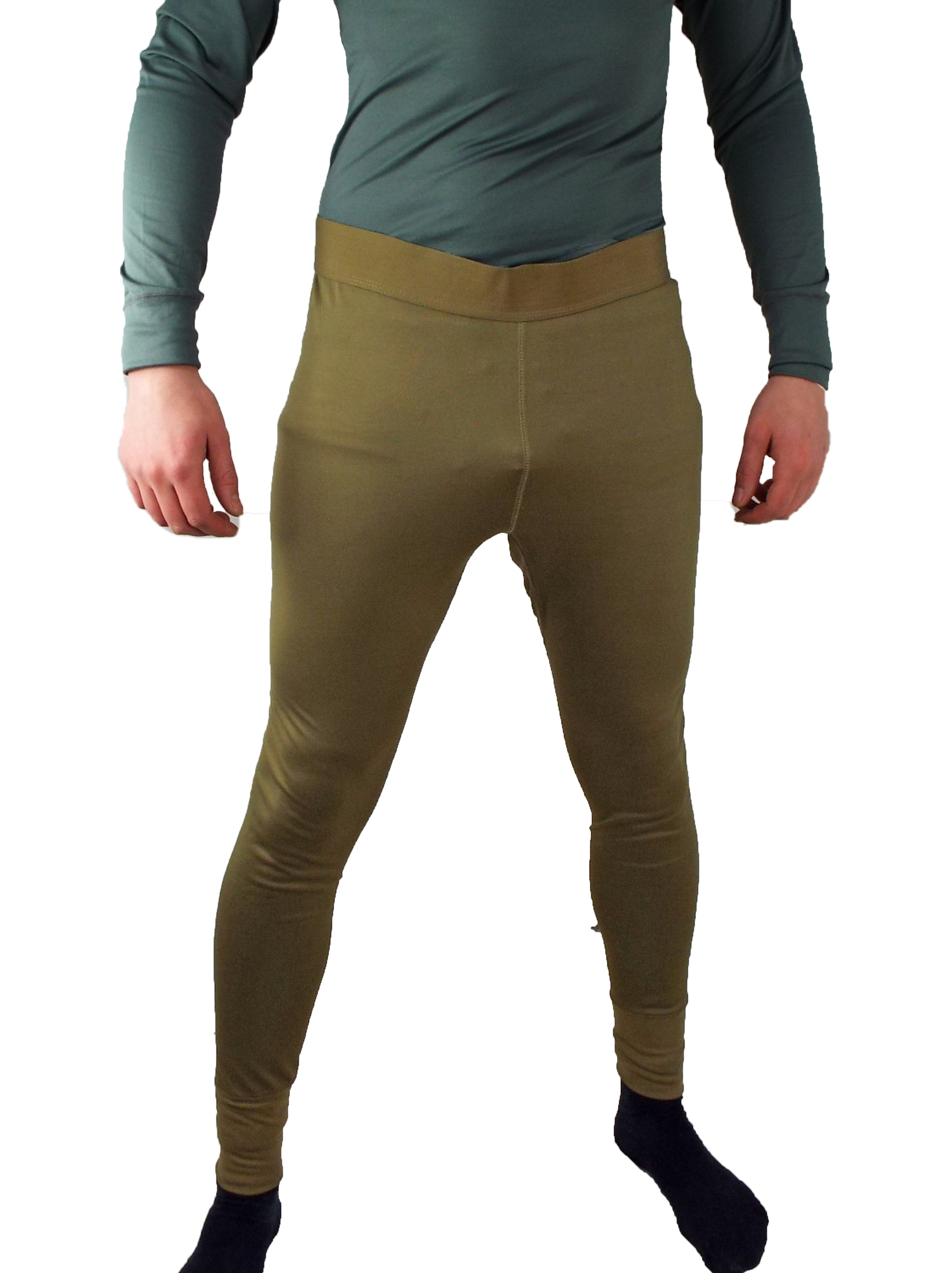British Army - Olive Green Thermal Long-Johns - Grade 1 - Forces