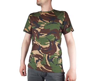 Dutch Army - Woodland DPM Camo T-Shirt - Grade 1