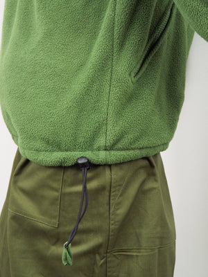 British Light Green Military Fleece Jacket - Thermal Liner - DISTRESSED RANGE