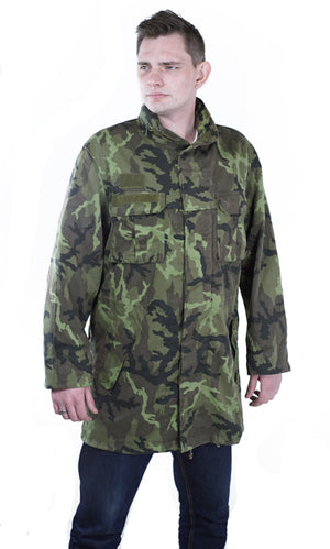 Czech Camo Parka with hood M95 - Unlined - Grade 1