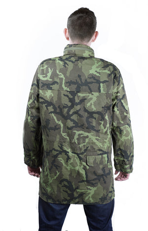 Czech Camo Parka with hood M95 - Unlined - Grade 1