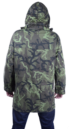 Czech Camo Parka with hood M95 - Unlined - Grade 1