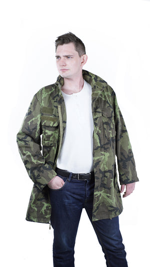 Czech Camo Parka with hood M95 - Unlined - Grade 1