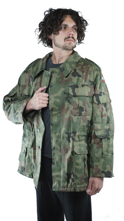 Fitted camouflage cheap jacket