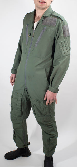 British Royal Air Force Flying Suit - Slim Fit - Sage Green - DISTRESSED RANGE