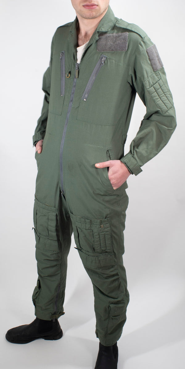 British Royal Air Force Flying Suit - Pilot - Sage Green - slim fit wi ...