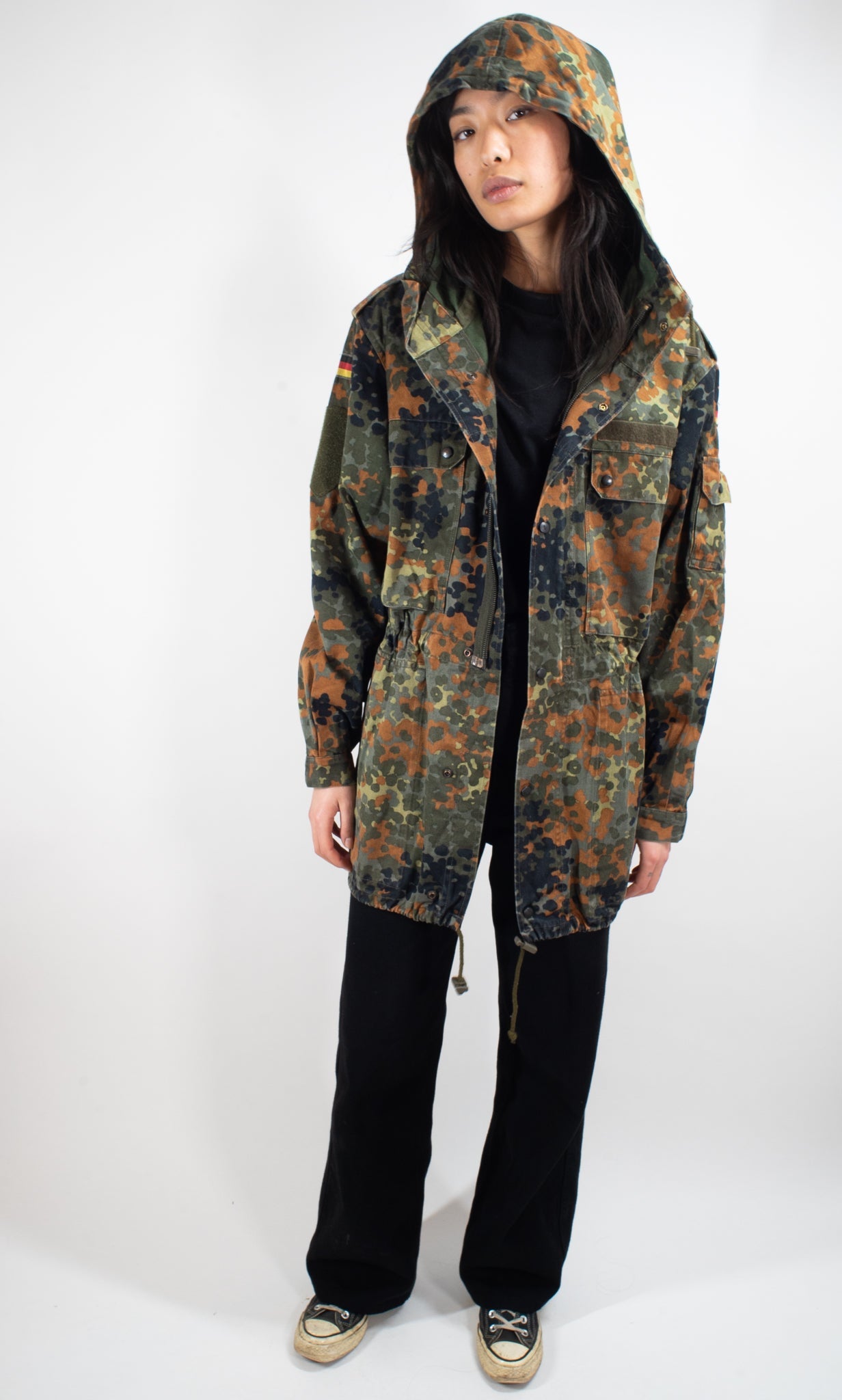 Flecktarn parka with liner best sale