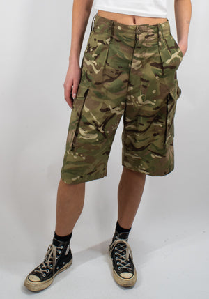 British MTP Camo Shorts – Genuine British Army Surplus – Grade 1