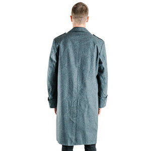 Swiss Grey Wool Greatcoat
