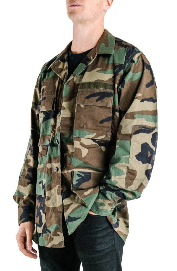 Lightweight BDU Camo Jacket - Genuine US Army