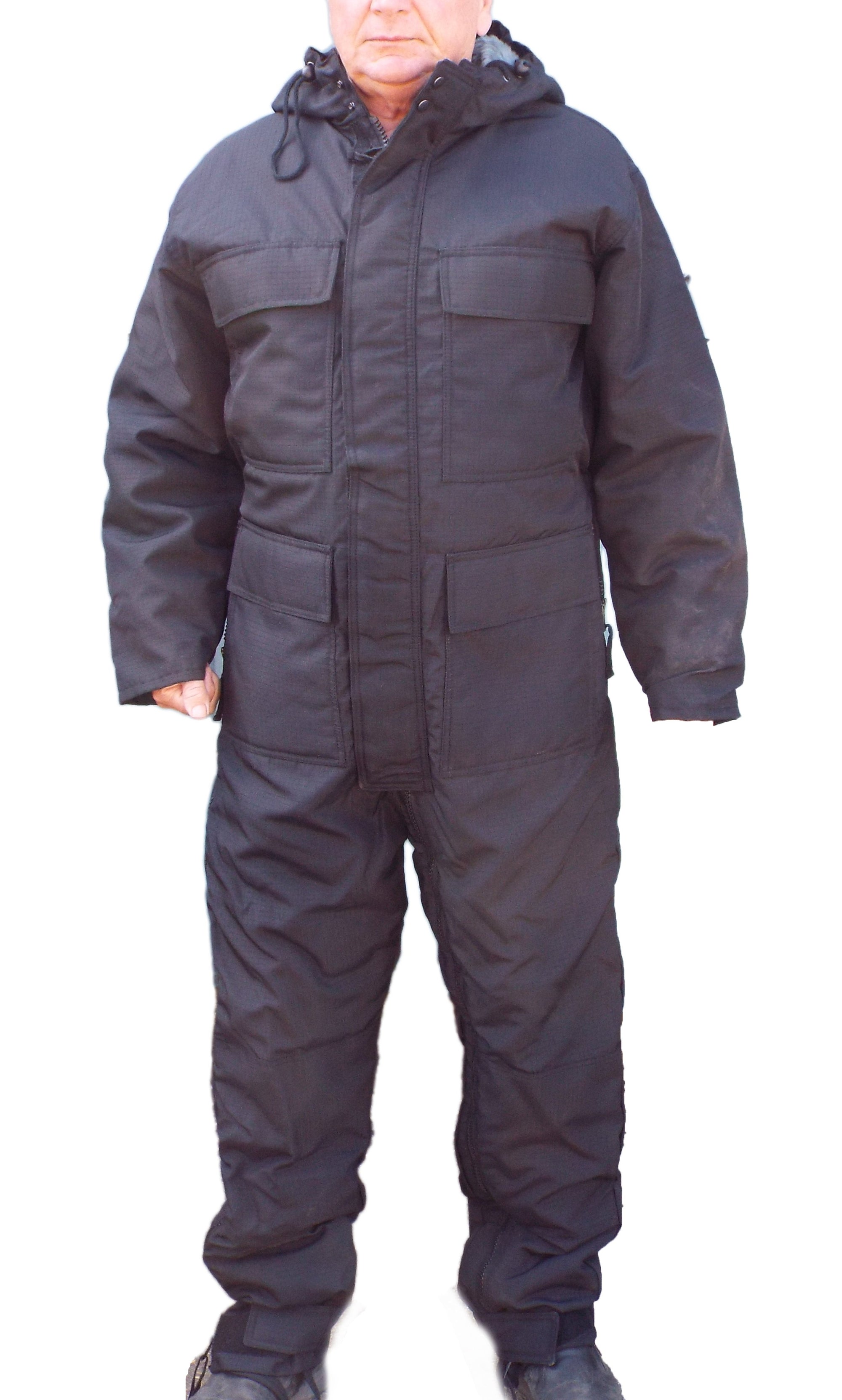 British Army Cold Weather Coveralls - ECW Black Rip-Stop quilted liner - Grade 1