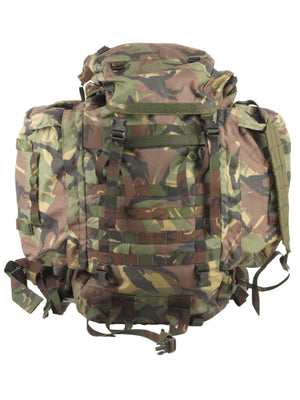 Camo 35 litre Waterproof Military Rucksack - Dutch Army Surplus - DISTRESSED RANGE