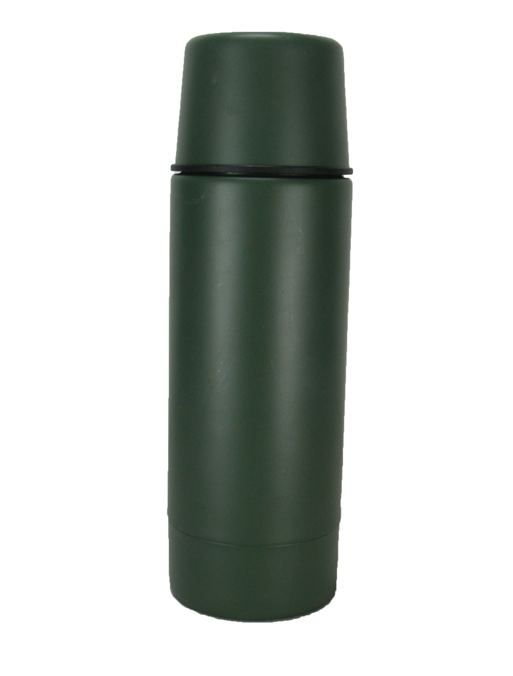 Dutch Army Thermos Flask - Green Painted Stainless Steel - Grade 1