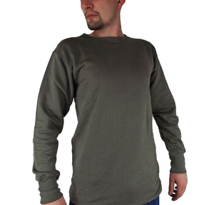 French Army - Olive Green Crew-Neck Jumper - Super Grade