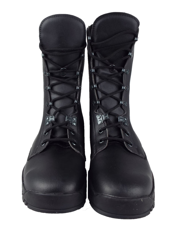 Steel toe military jump boots sale