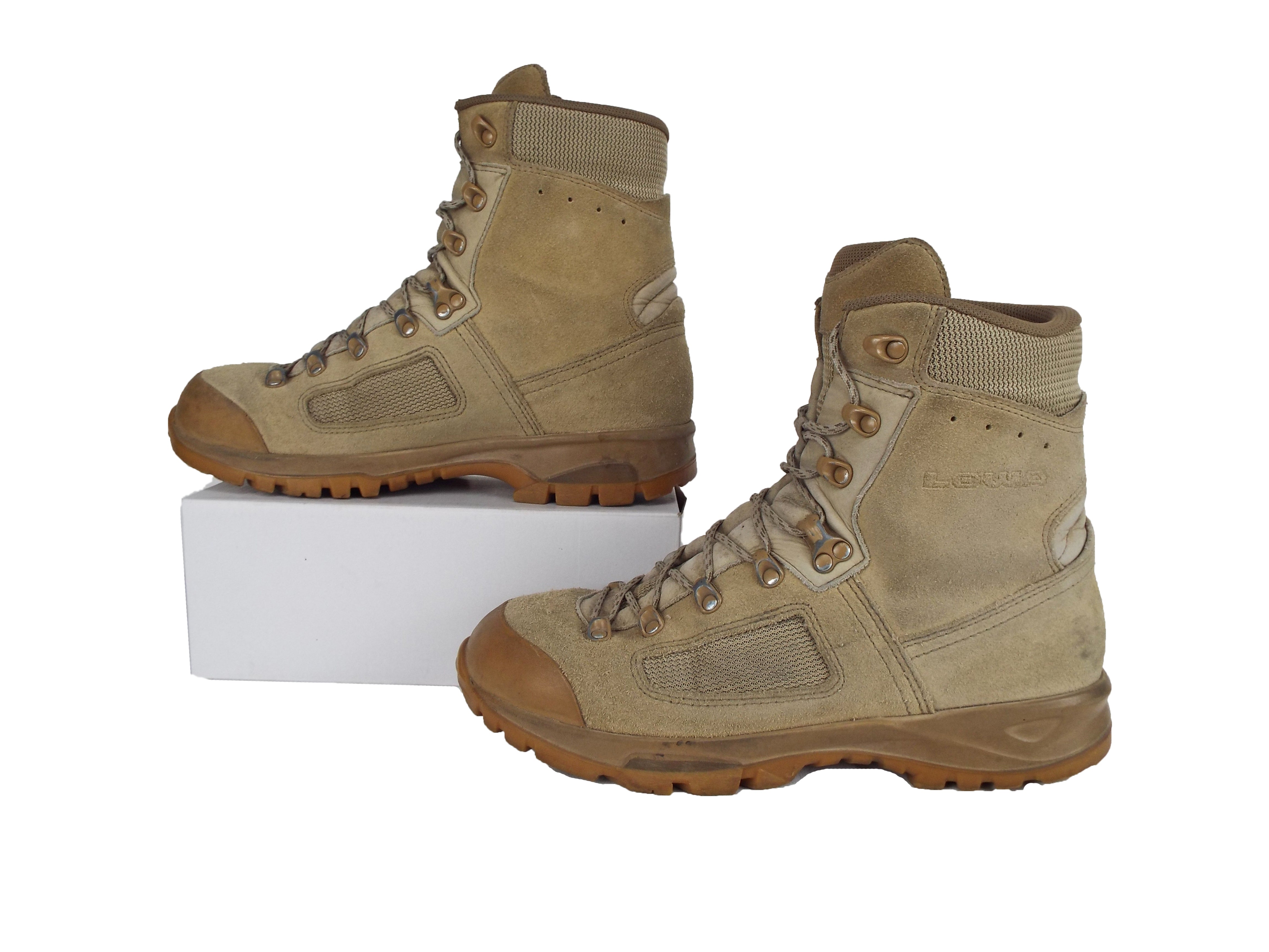 British Dutch Army Desert Combat Boots Lowa Elite