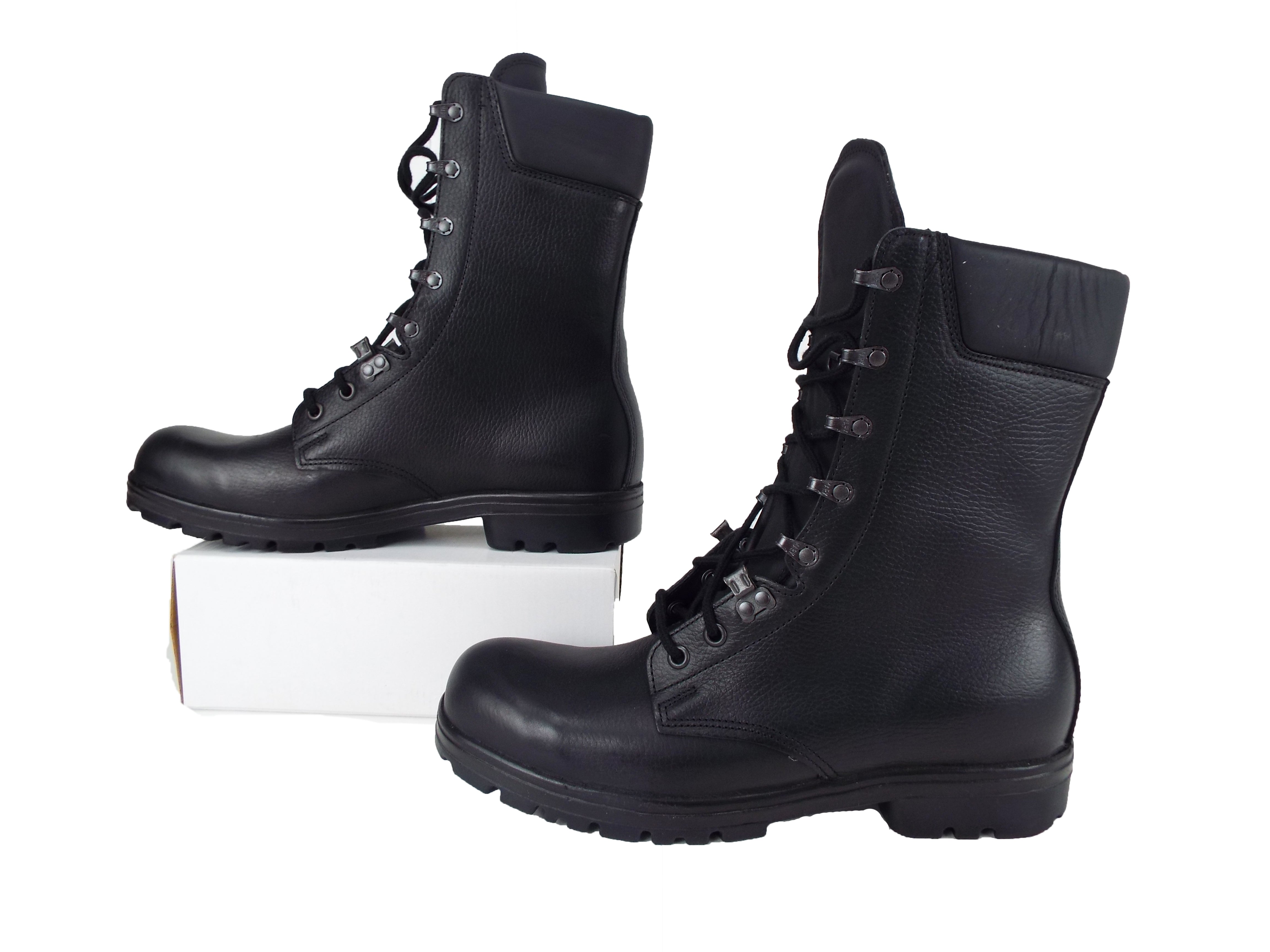 Dutch Army Black Combat Para Boots Unissued Forces Uniform