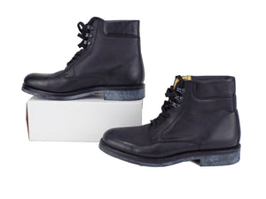 Dutch Army - Black Ankle Boots - Grip-Dot - Super Grade