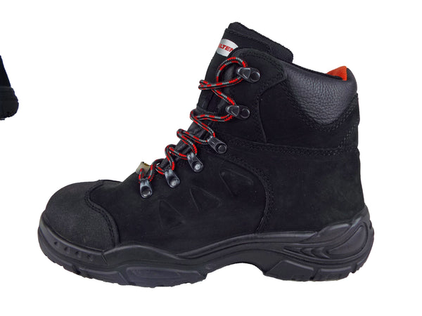 Black combat boots red laces shop