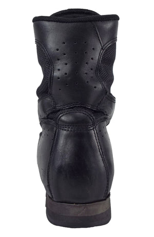 Dutch Army - Black Leather Combat Boots w/ Cordura - Meindl - Grade 1