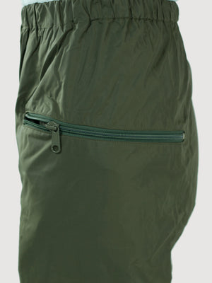 Dutch Army Waterproof Over Trousers - Olive Green - Self Packable - Unissued - Small