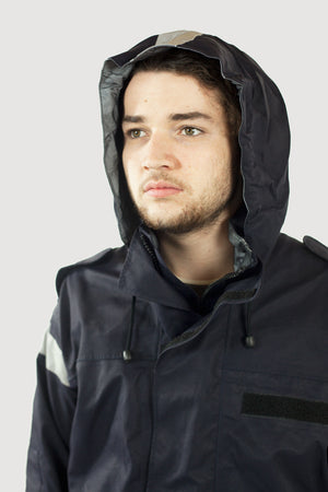 Royal Navy Gore-Tex Jacket with reflective stripes – DISTRESSED RANGE