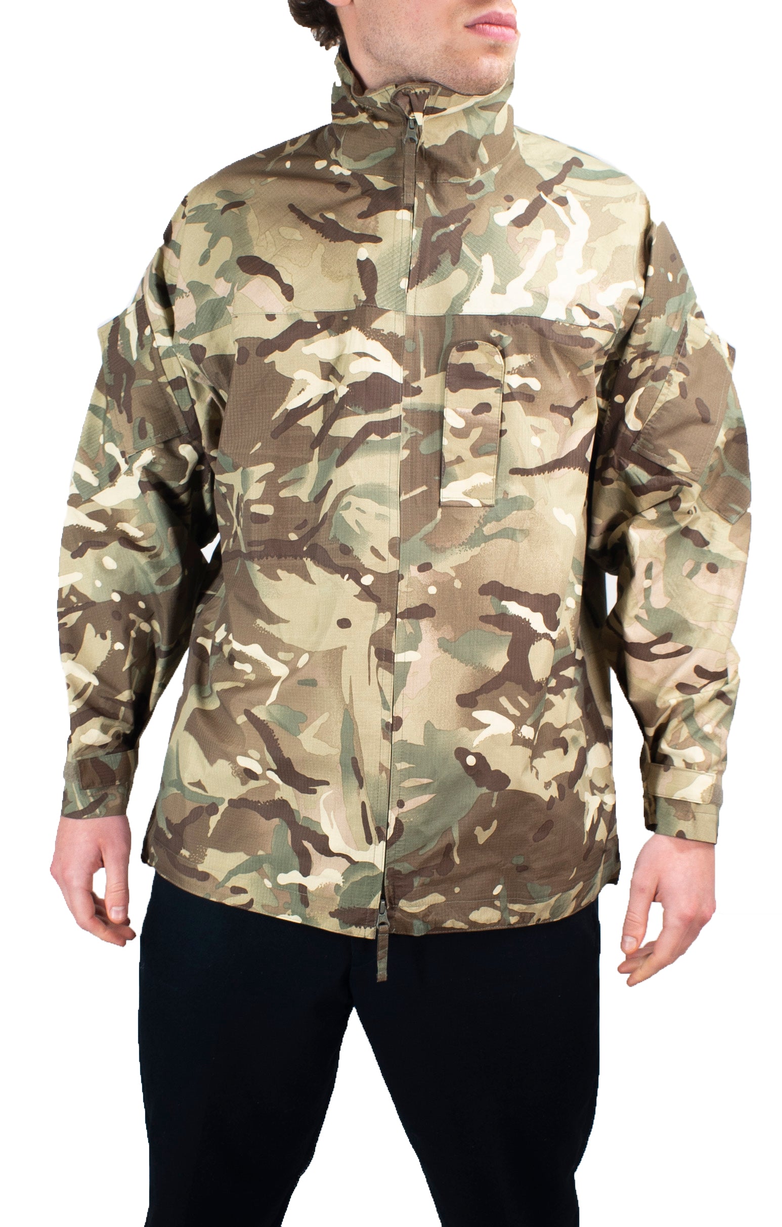Genuine US GI Military 3 color Desert camouflage ECW Gortex Jacket