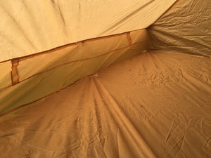 French 'Coyote' desert colour nylon two-man tent - one piece – unissued