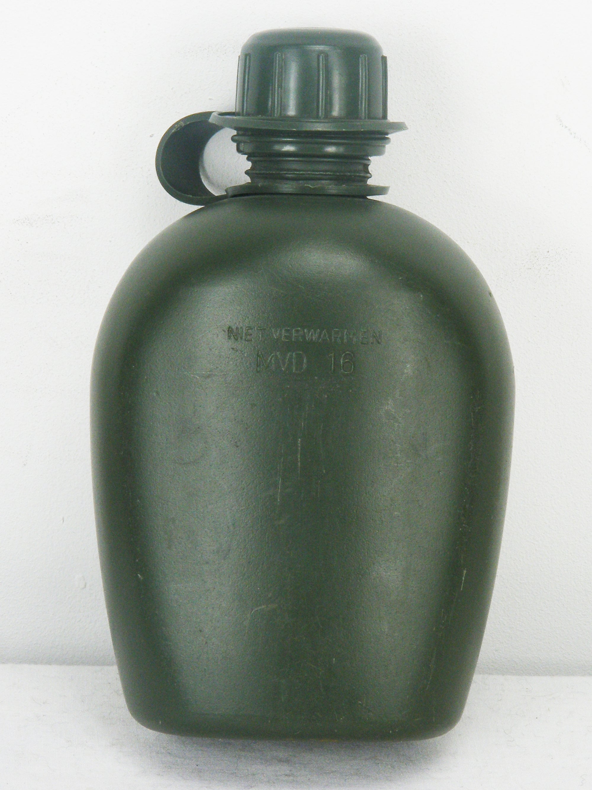 Dutch NATO Issue Green Canteen Water Bottle - 1 litre
