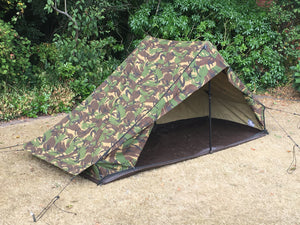 Dutch Two-man Woodland Camouflage Tent