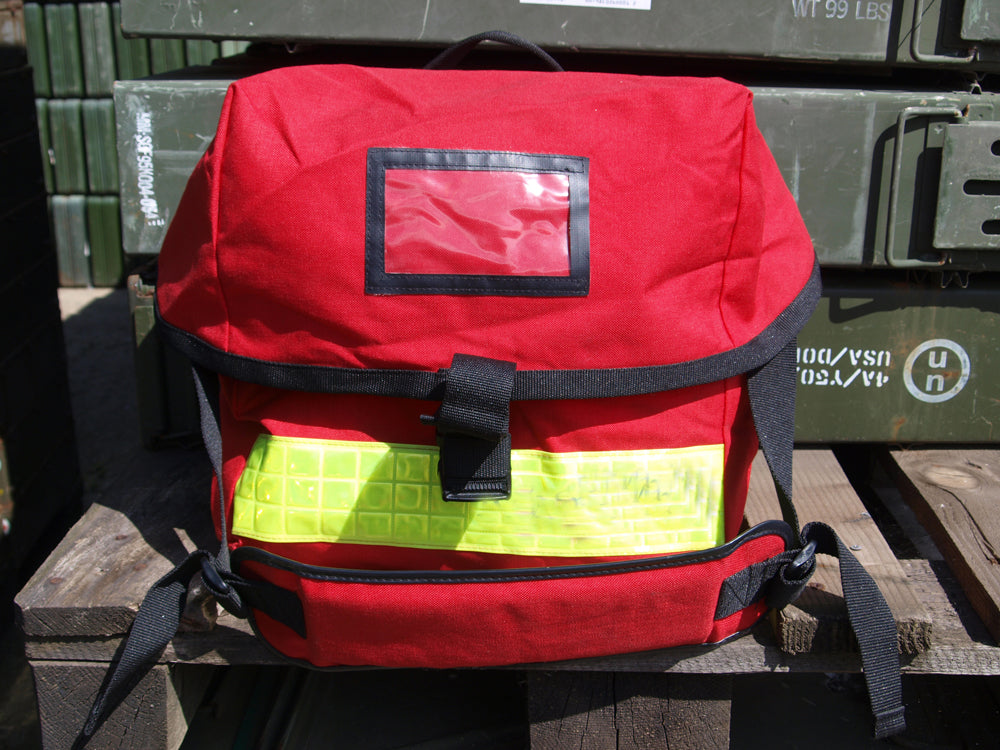 Small Red Waterproof Shoulder Bag - Ex Royal Mail