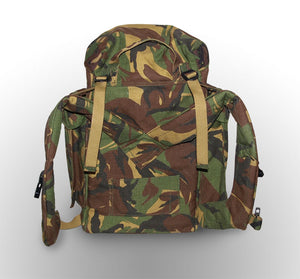 Camo 35 litre Waterproof Military Rucksack - Dutch Army Surplus - DISTRESSED RANGE