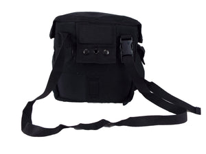 British Police - Black - Respirator Shoulder Bag with side pocket - Grade 1