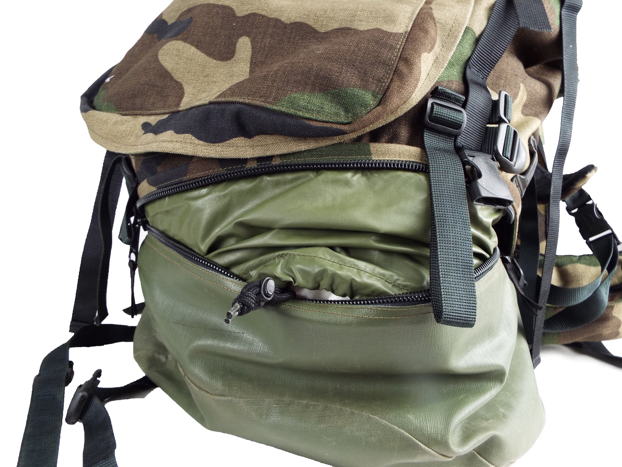 French Army Woodland CCE 100 Litre Rucksack Grade 1 Forces Uniform and Kit