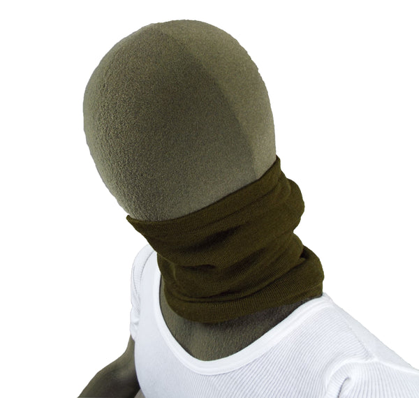 British/Dutch Army - Heavyweight - Olive Green Woollen Snood - Grade 1 ...