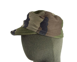 French Army - Woodland CCE Fatigue Cap - Grade 1