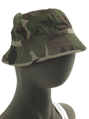French Army Camo CCE Woodland bush hat