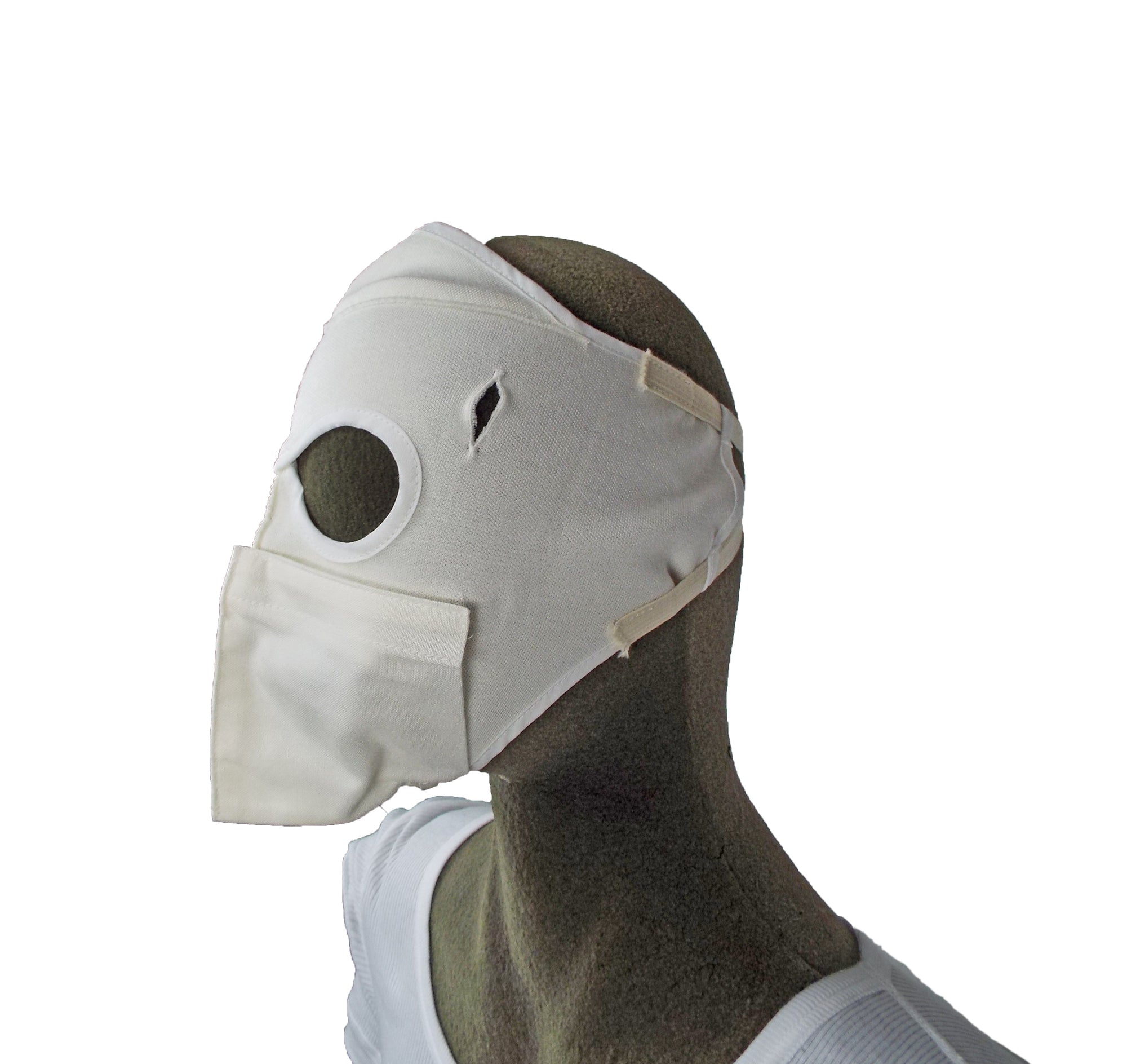 British Army - ECW White Face Mask Mk2 - Unissued in bag