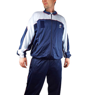 French Army Two-tone Blue Fleece Track Suit - unissued - Forces
