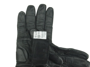 Austrian Army Lightweight Black Leather Cycling Gloves