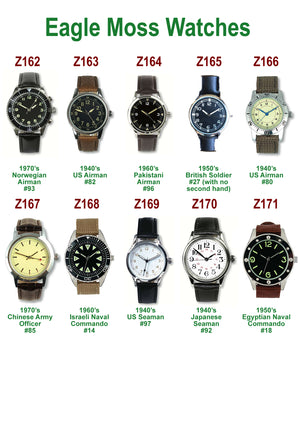 Men's Watch – 1960's British RAF/Army style quartz watch - New in pack - #10